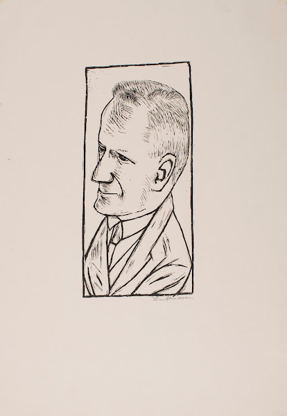 Portrait of Reinhard Piper 1922