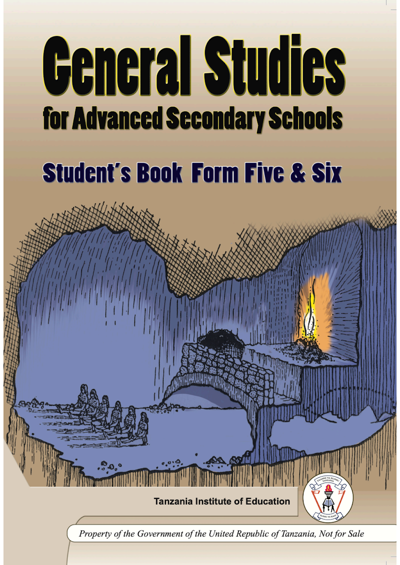 Form Five General Studies TIE Book New Syllabus for Tanzanian Advanced Level Secondary Schools