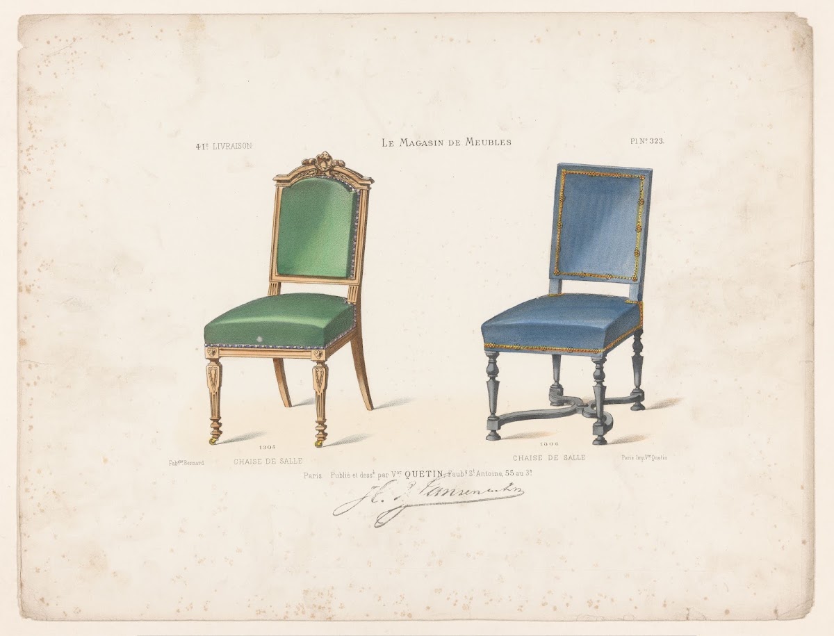 Chaise de salle 1832   1904