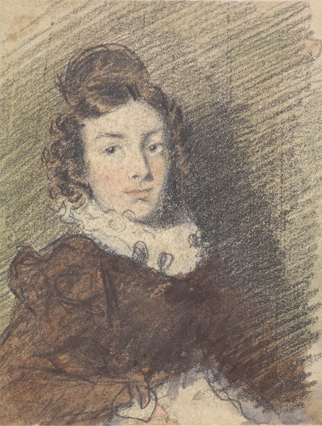 Portrait Study of a Girl ca 1823