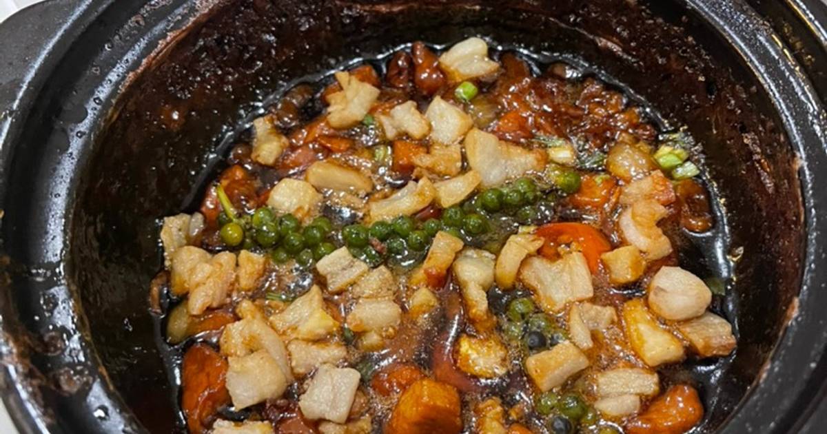 Kho quẹt (rau luộc)