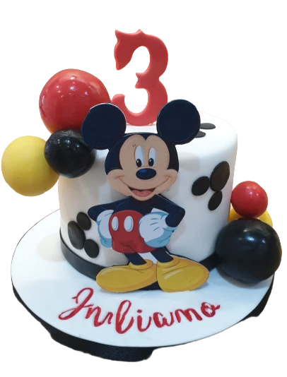 Mickey Mouse Birthday Cake CB-NC551