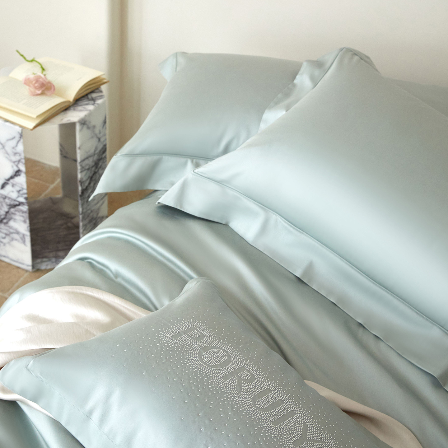 Egyptian cotton bedding, 4-piece set