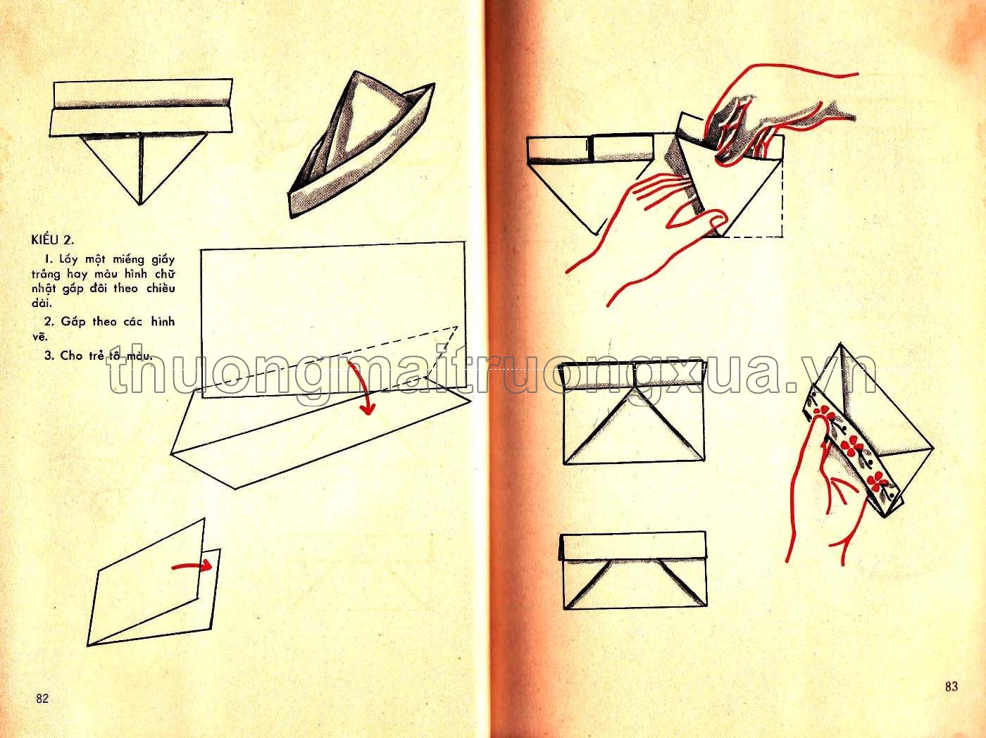 Khéo tay thủ công lớp 3-4-5 (1965) - Trang 42