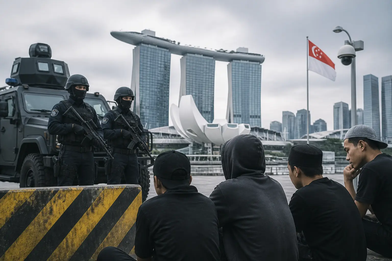 Editorial image for Singapore's terrorism threat remains high with youth radicalisation on the rise