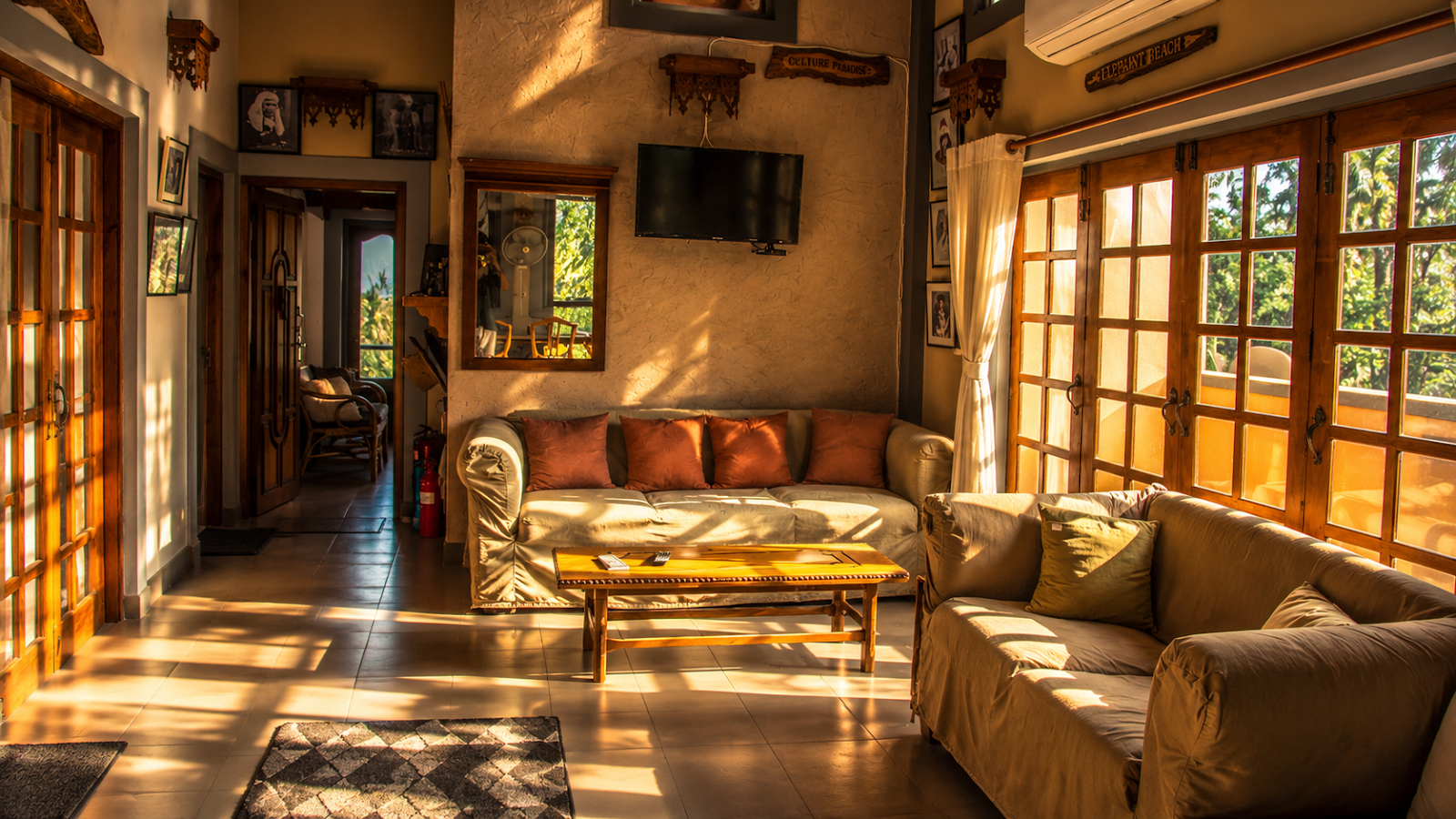 Downstairs Breezy Living Salon