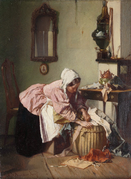 The Rag Basket c 1850   c 1882