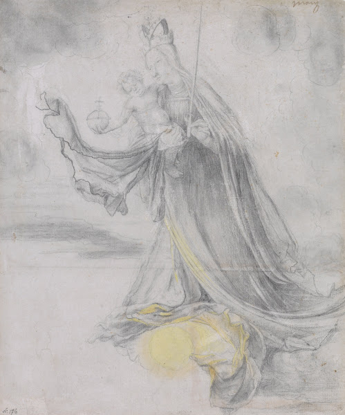 Virgin and Child in the Clouds circa 1509   1511