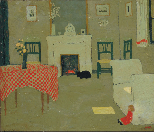 Living Room Interior 1913
