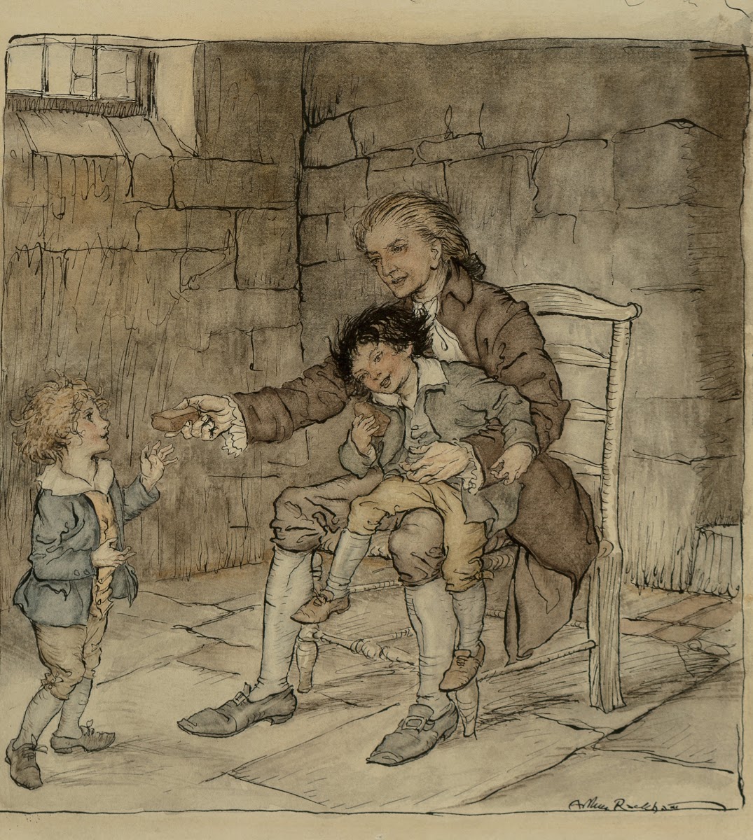He Gave Each a Large Piece of Gingerbread 1929