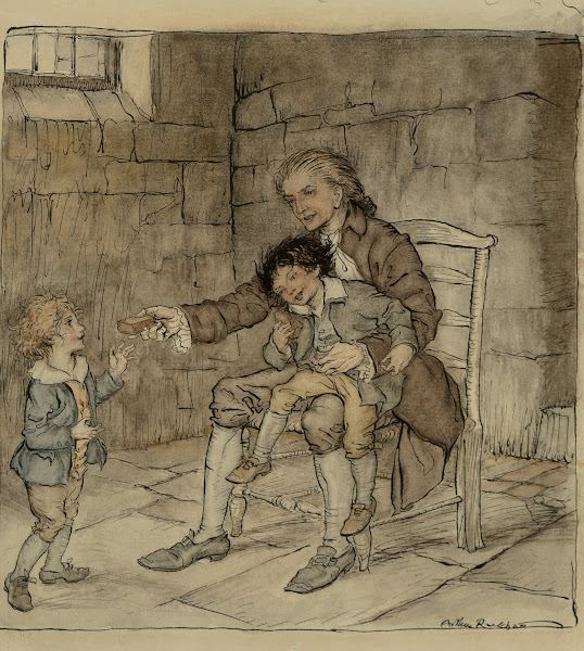 He Gave Each a Large Piece of Gingerbread 1929