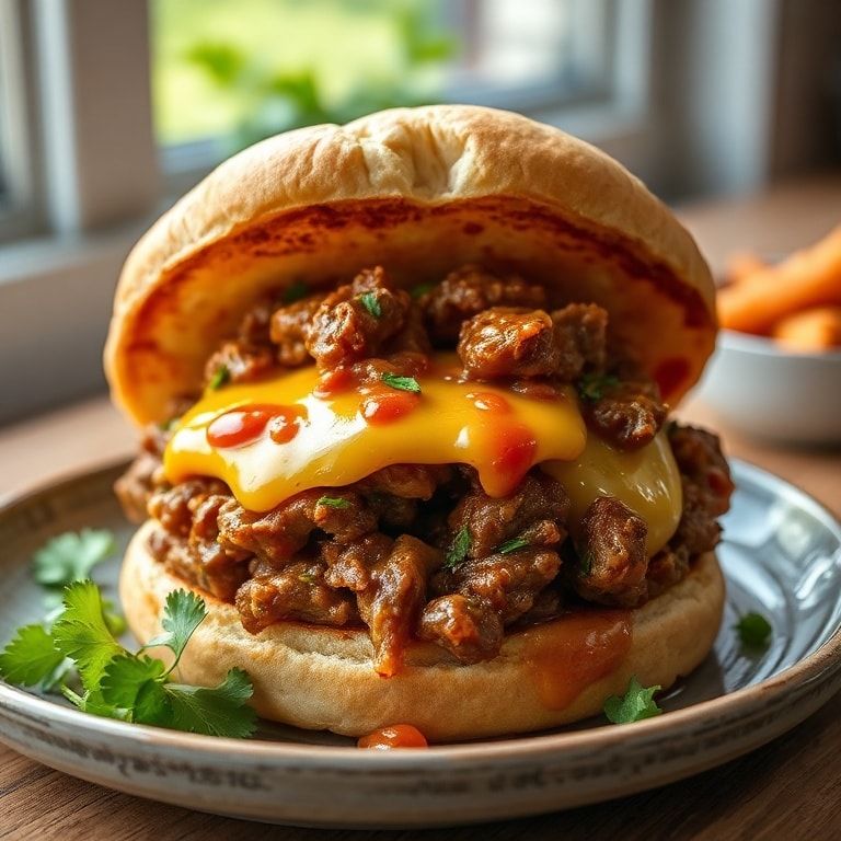Philly Cheesesteak Sloppy Joes (Quick Weeknight Dinner) – Easy & Melt‑in‑Your‑Mouth Homemade Classic finished