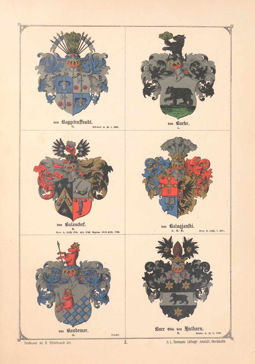Baltisches Wappenbuch Pl005 1882
