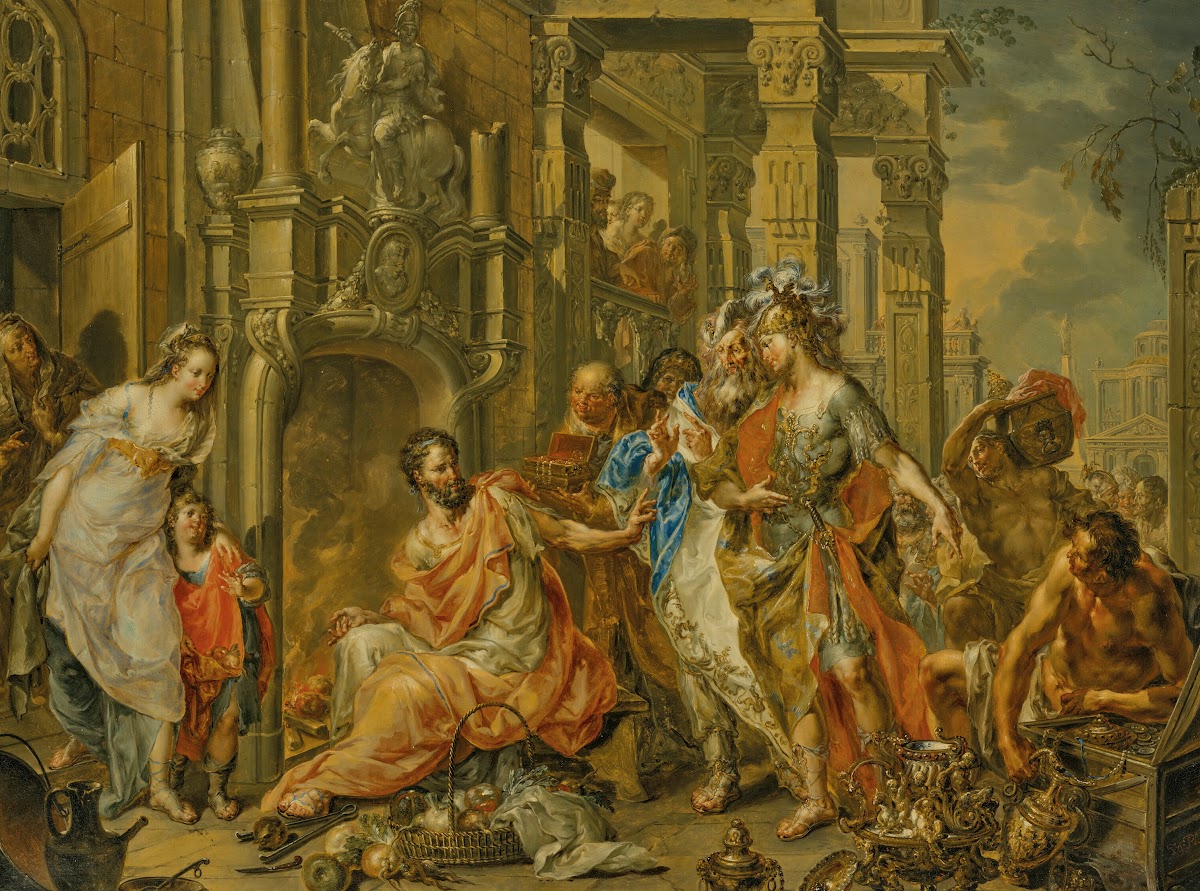 Manius Curius Dentatus and the Samnite Ambassadors