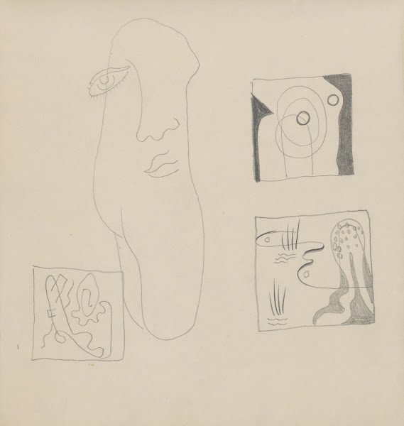 Sketchbook with Various Studies 19291931
