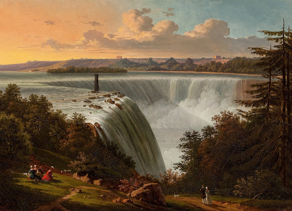 Niagara Falls circa 1850