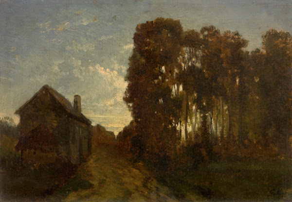 Barbizon at Dusk 1853