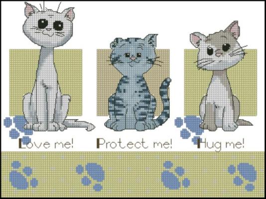 CMP 190134 Feline Friends