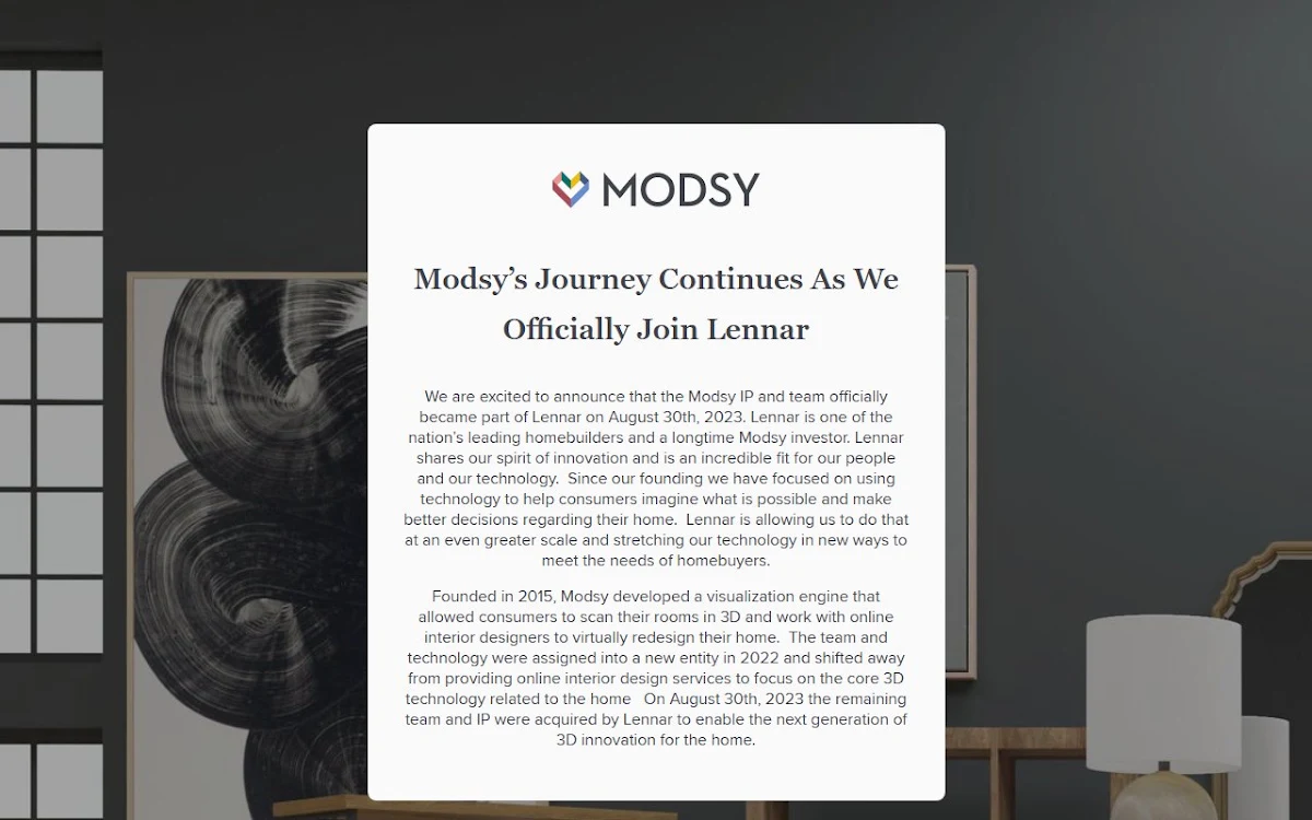Captura de Modsy