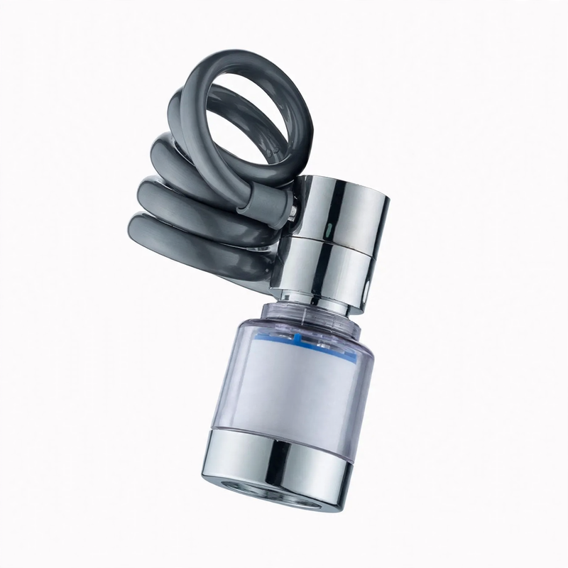Retractable faucet attachment, 360° swivel