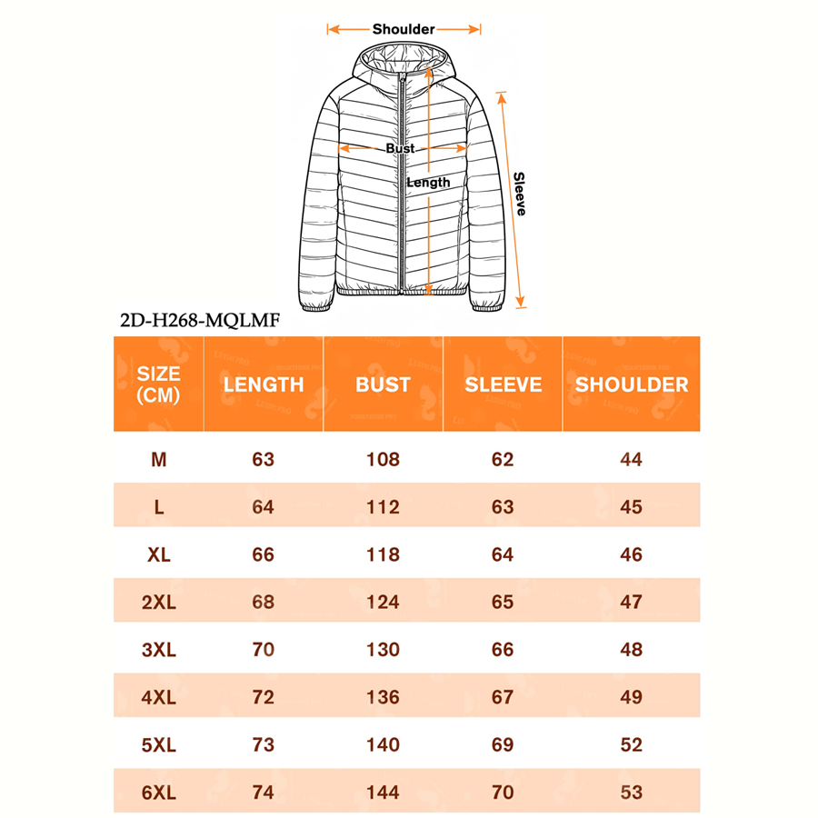 2D Michelin cotton jacket