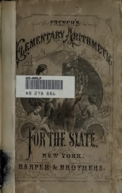 elementary arithmetic for the slate 1867