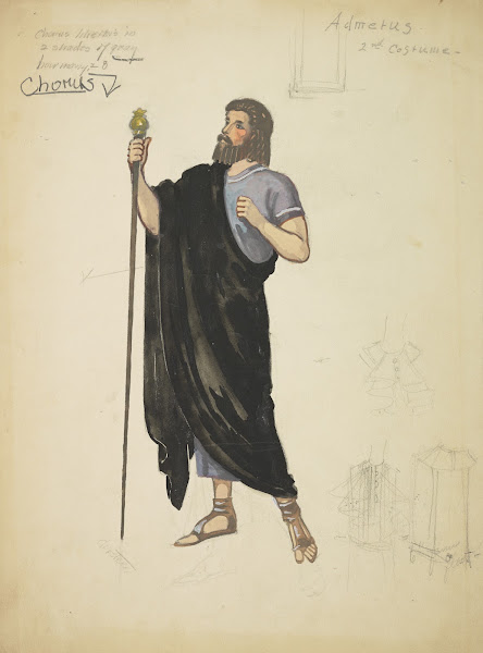 The Alcestis of Euripedes Admetus 2nd Costume 1934 1943