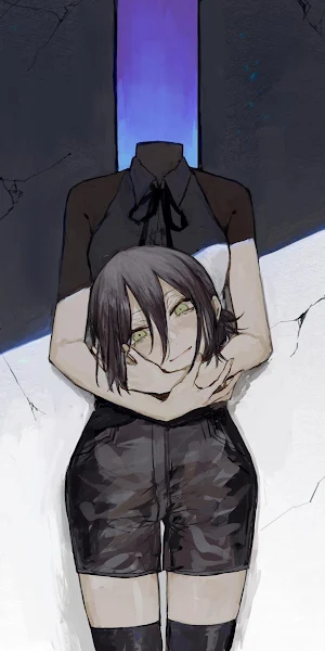 Chainsaw Man, Reze (Chainsaw Man), Dullahan, Pixiv Wallpaper Background