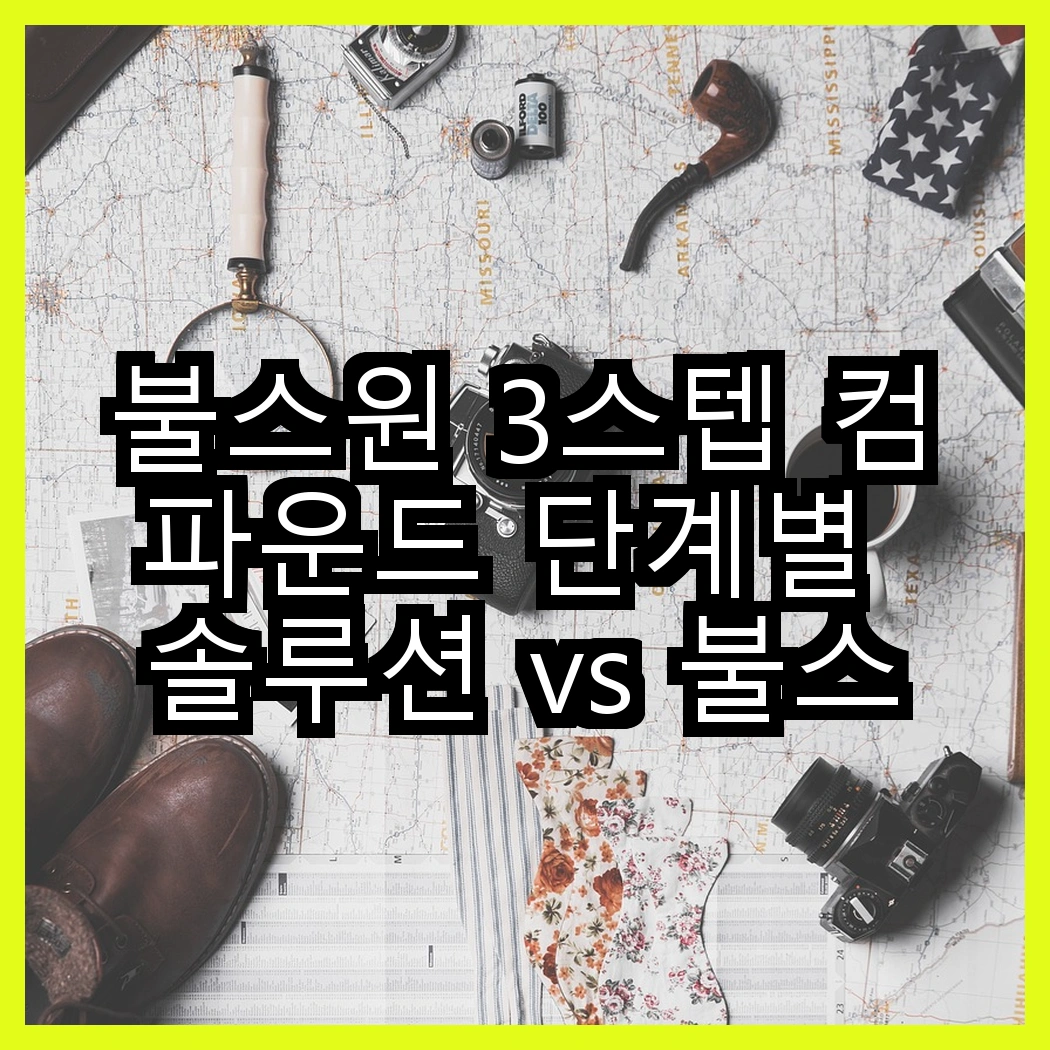 불스원 3스텝 컴파운드 단계별 솔루션 vs 불스원 컴파운드 마스터 2종 세트, 어떤 선택이 더 효과적일까? 썸네일