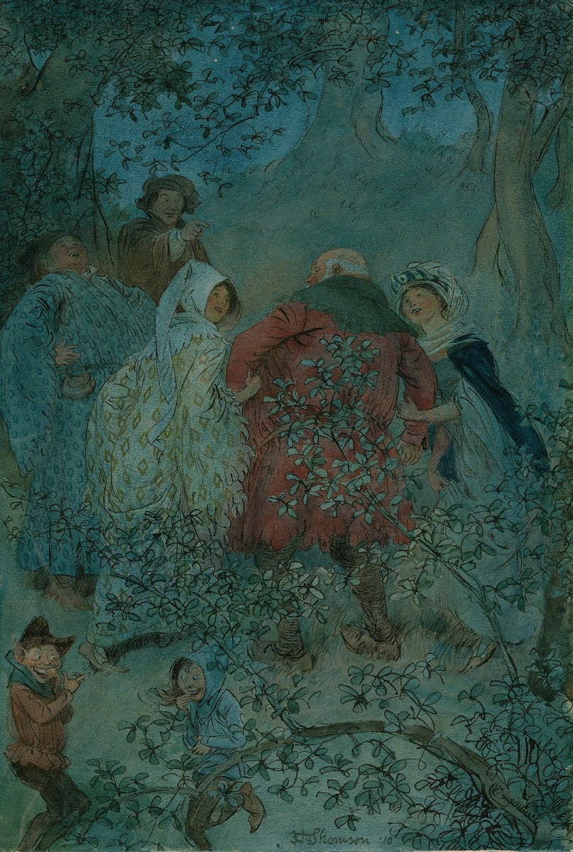 Illustrations to Merry wives of Windsor Pl30 1910