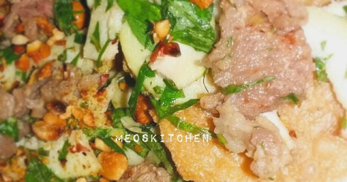 Gỏi trái vả thịt heo