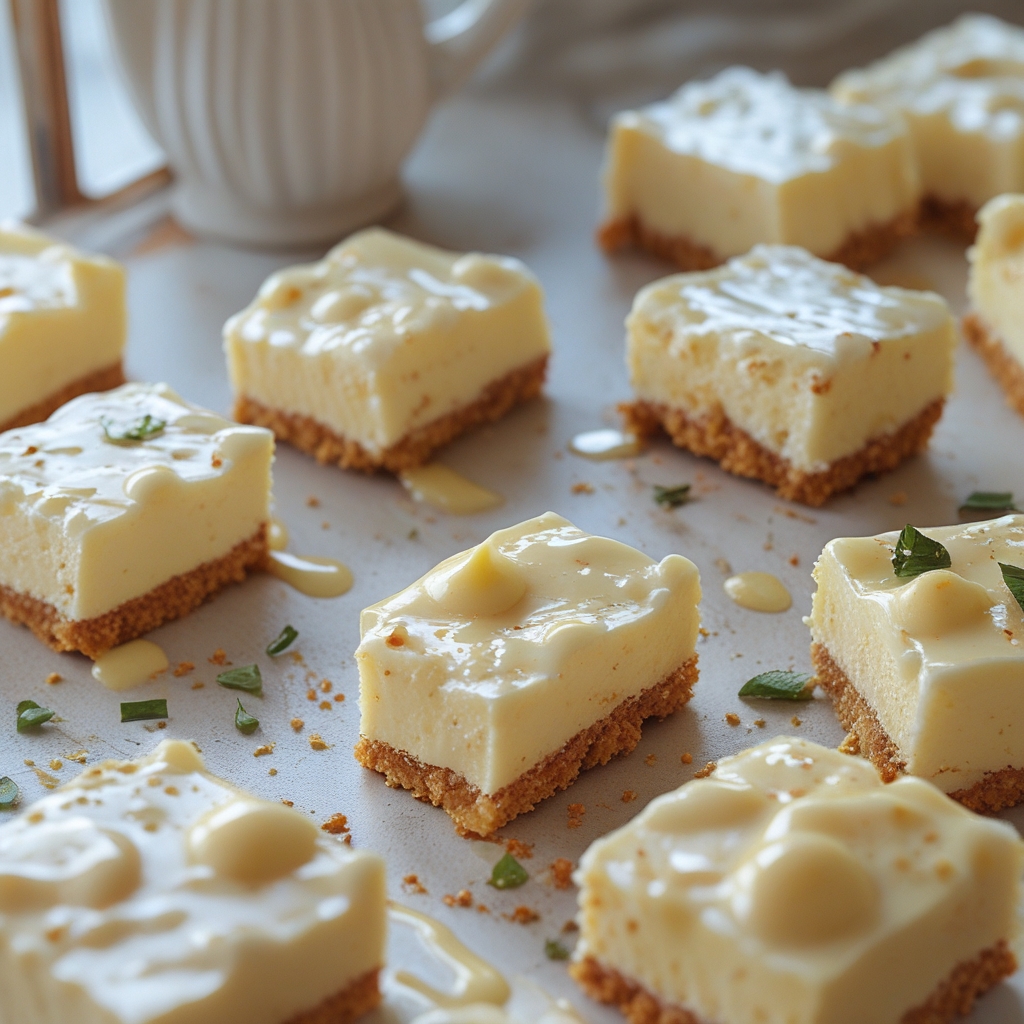 Vanilla Custard Cream Squares: Easy Recipe for No Bake Egg Custard Treats You’ll Love finished