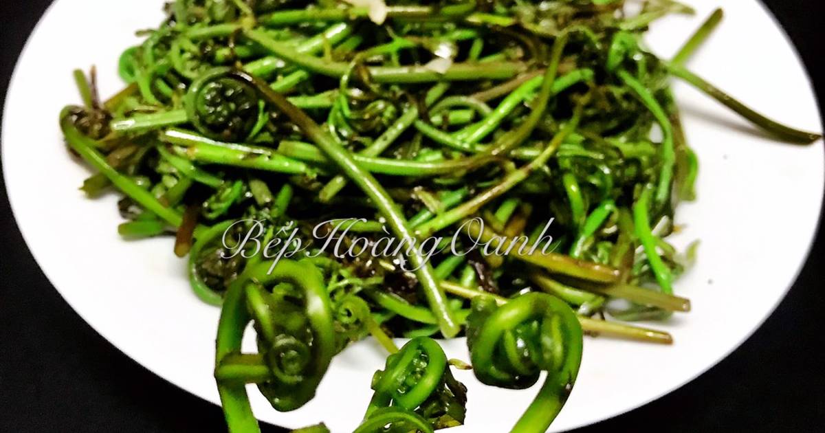 Rau Choại (Đọt Choại) Xào Tỏi