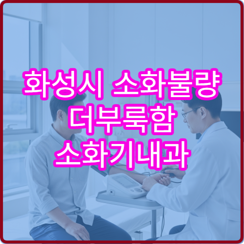 화성시 소화불량 더부룩함 소화기내과 위내시경검사 병원