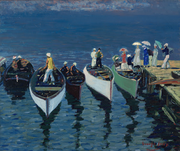 Holiday on the Hudson c 1912