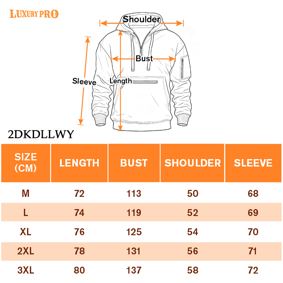2D‑Zip‑up Pocket Sweatshirt