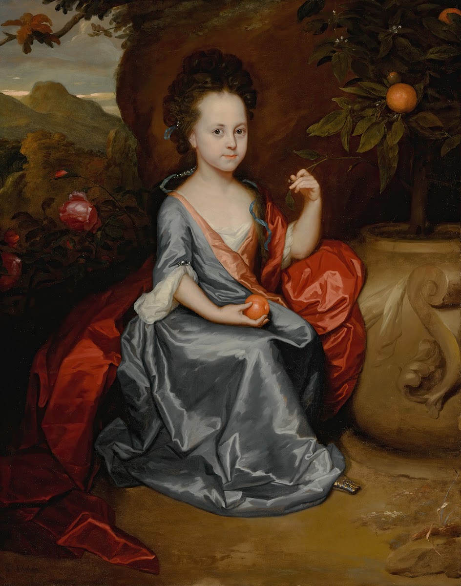 Portrait of a young girl believed to be Anne Conslade