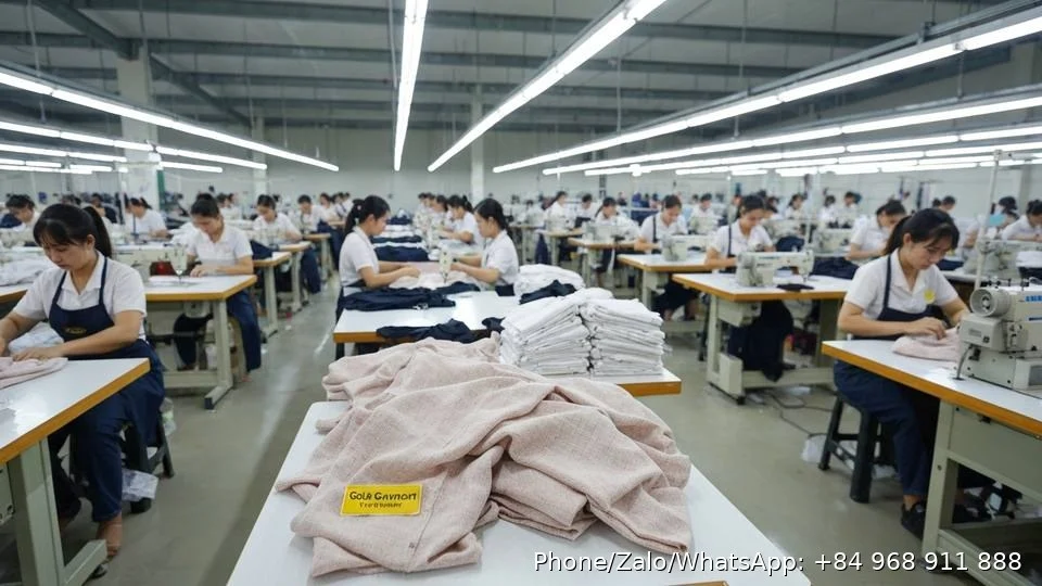 Garment Manufacturing - Gold Garment Vietnam
