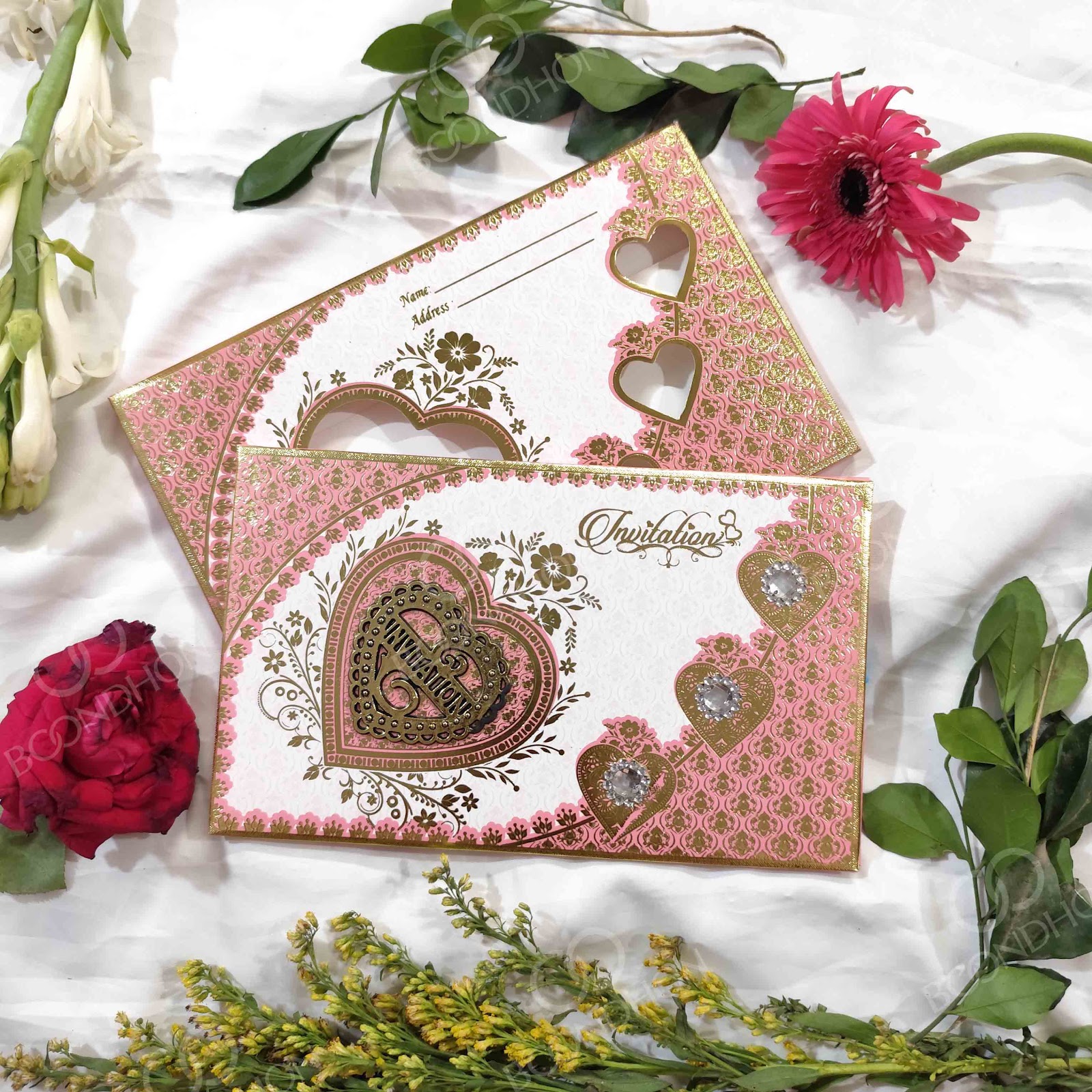Affordable wedding card design AFF-006 - BOONDHON Manikganj