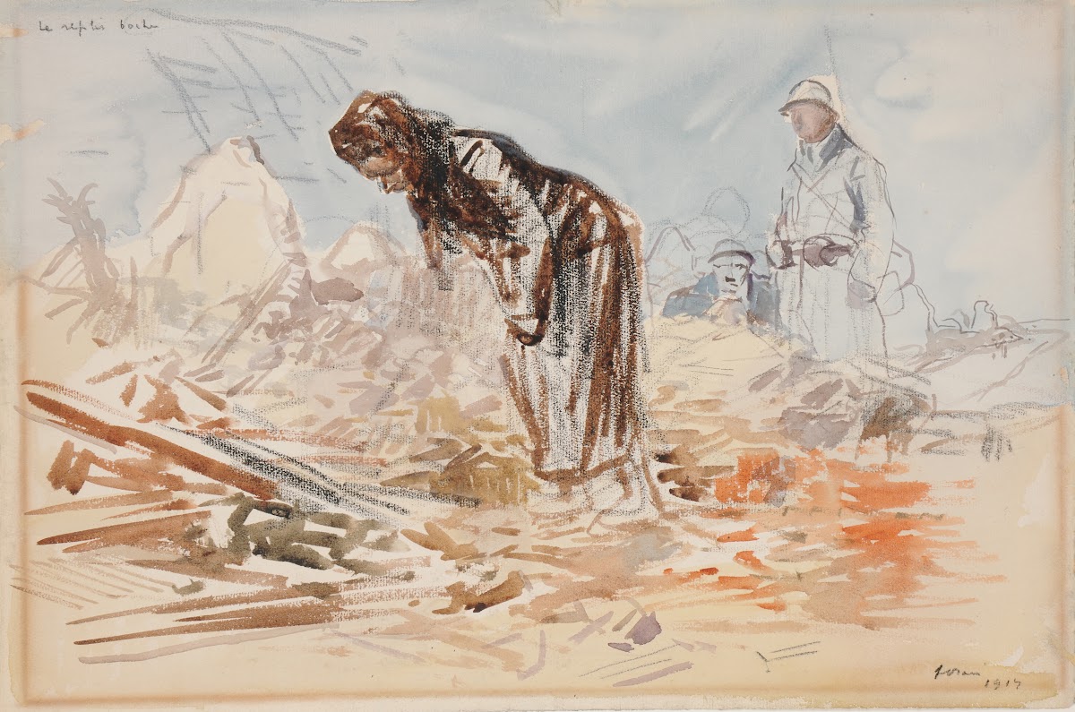 Le repli boche 1917