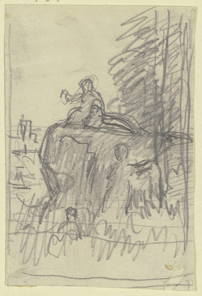Figuren in einer Landschaft