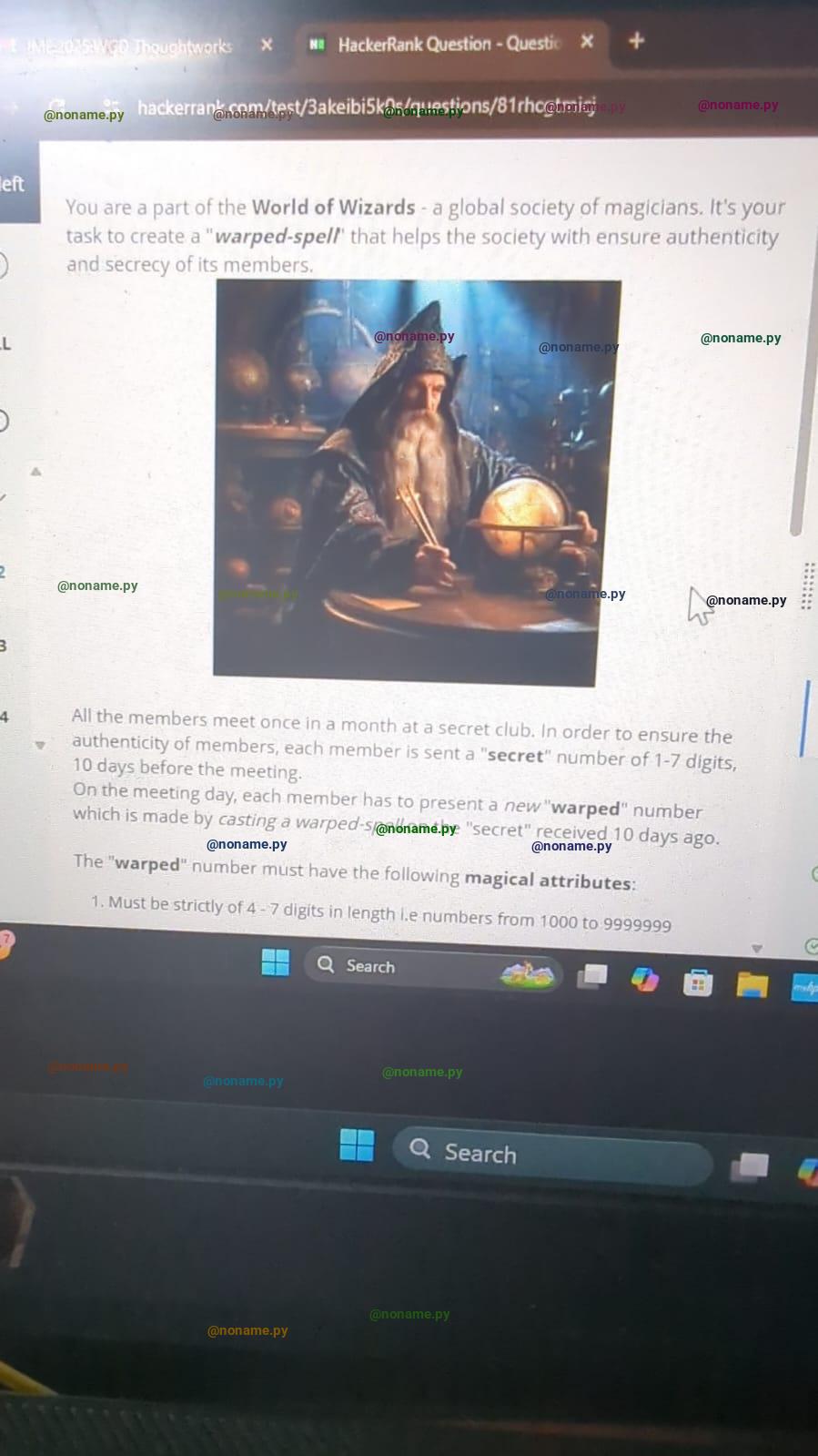 Question Image