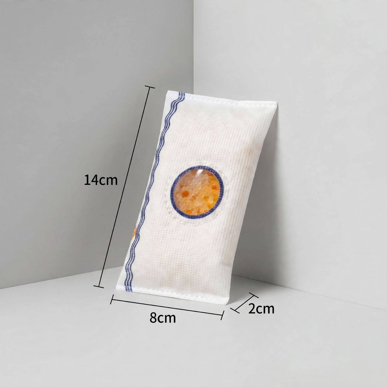 Silicone Dehumidifier Bag with Color Indicator, 400g