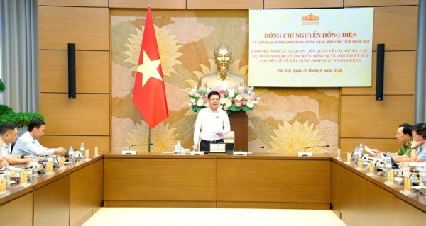 Thúc đẩy hoàn thiện Luật Dầu khí sửa đổi cùng 7 dự án luật trước ngày 15/7