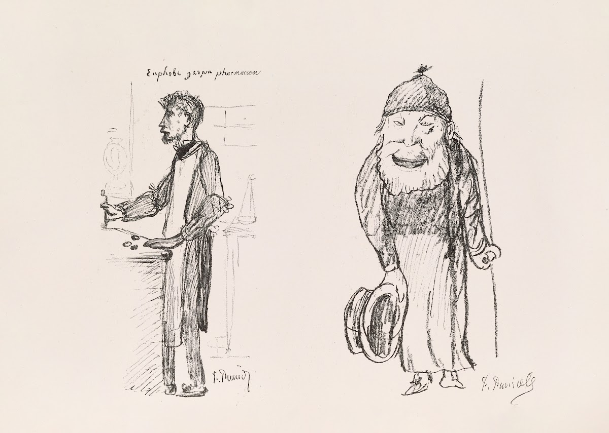 Les caricatures de Puvis de Chavannes Pl15 1906