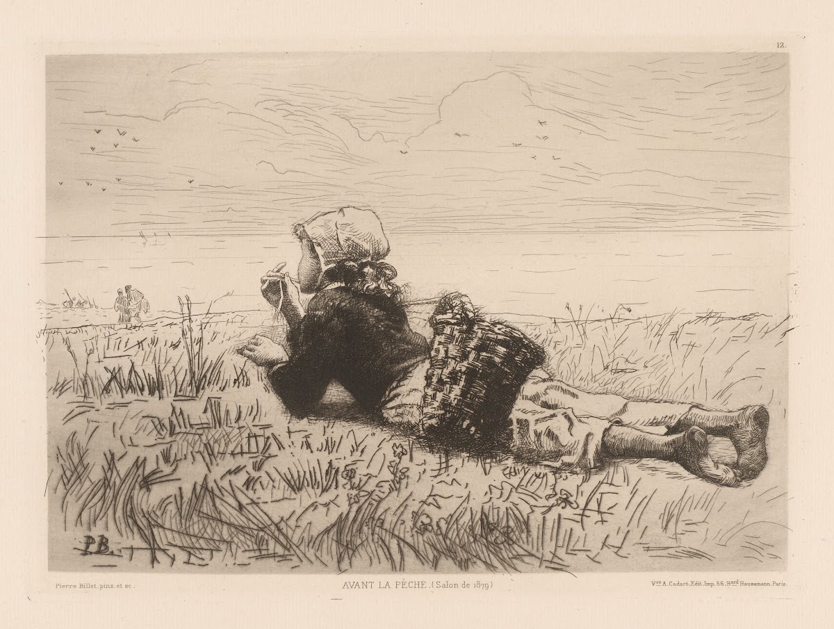 Avant la pèche 1880