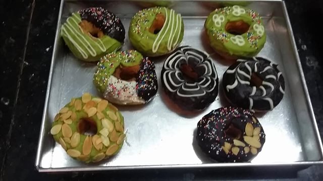 Bánh Donut Chocolate Ngọt Béo