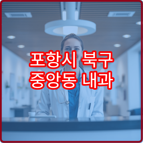 포항시 북구 중앙동 내과 설날 연휴 문 여는 병원 휴무 정보