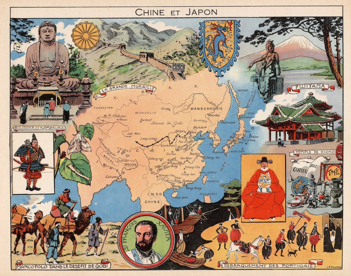 Chine Et Japon 1948