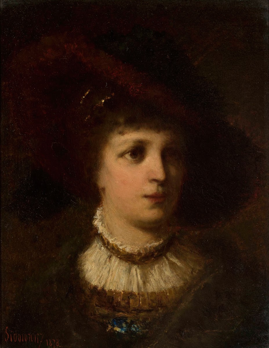 Portrait of a woman 1878